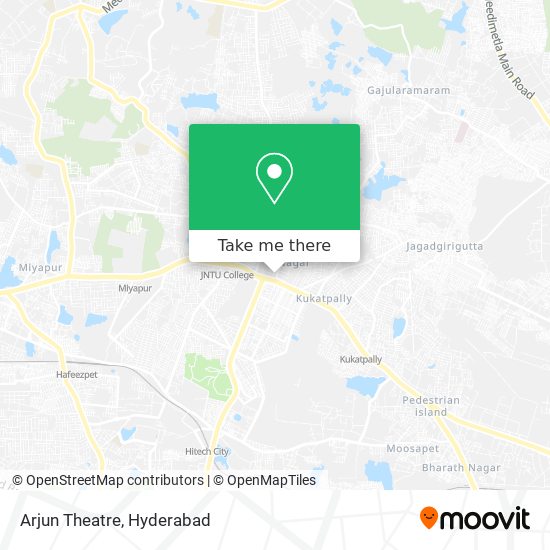 Arjun Theatre map