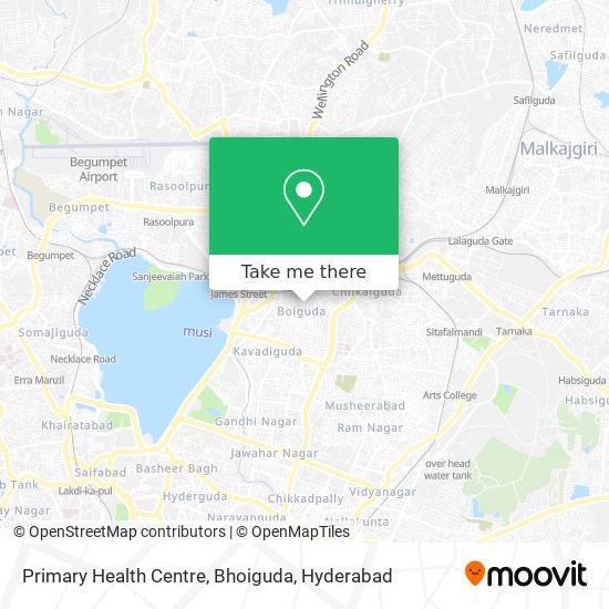 Primary Health Centre, Bhoiguda map