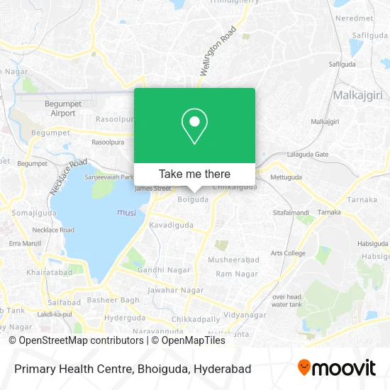 Primary Health Centre, Bhoiguda map