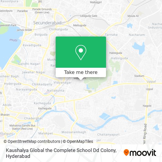 Kaushalya Global the Complete School Dd Colony map