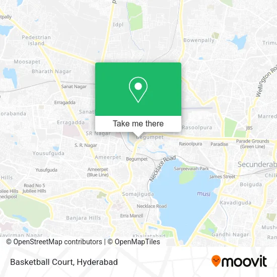 Basketball Court map