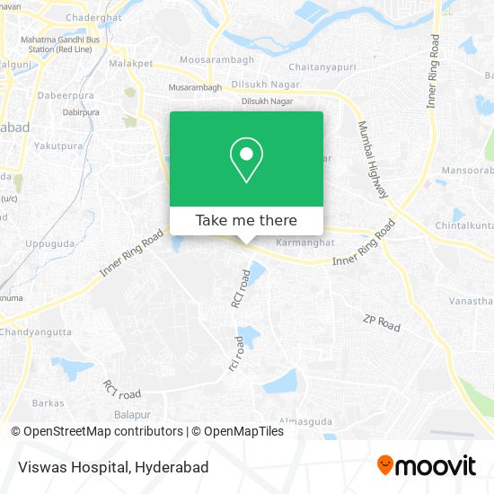 Viswas Hospital map