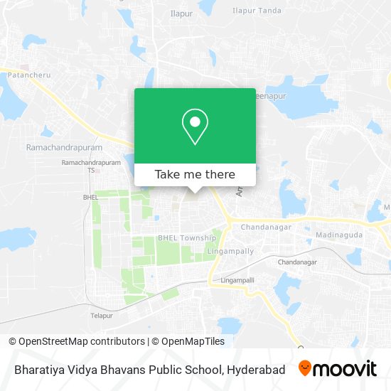 Bharatiya Vidya Bhavans Public School map