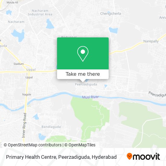 Primary Health Centre, Peerzadiguda map