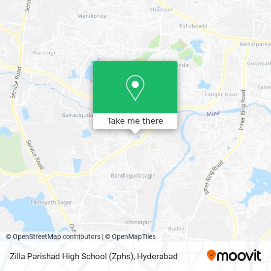 Zilla Parishad High School (Zphs) map