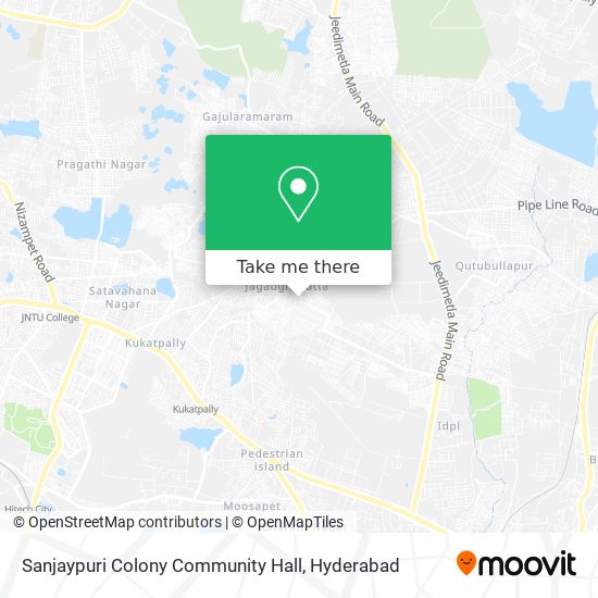 Sanjaypuri Colony Community Hall map
