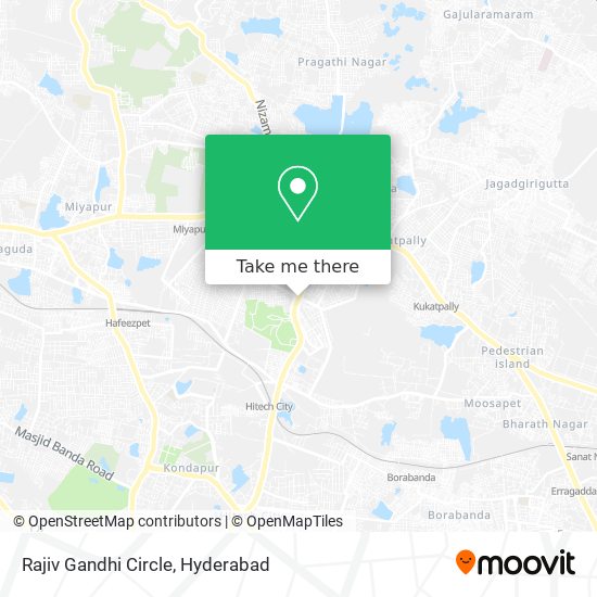 Rajiv Gandhi Circle map