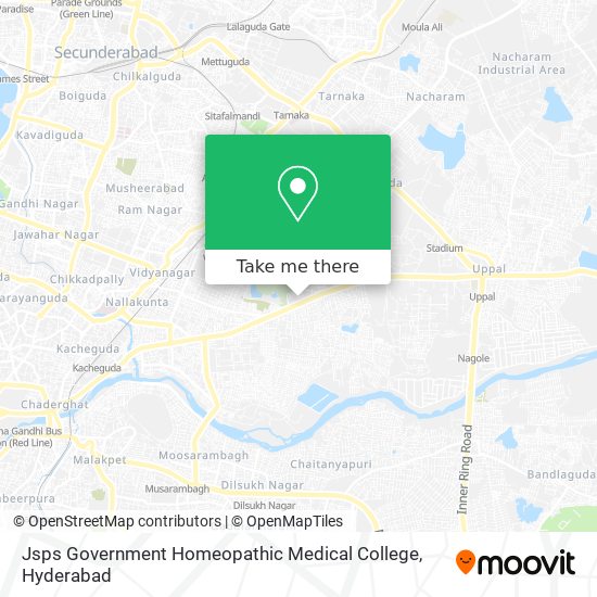 Jsps Government Homeopathic Medical College map