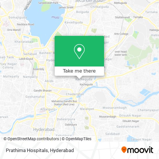 Prathima Hospitals map