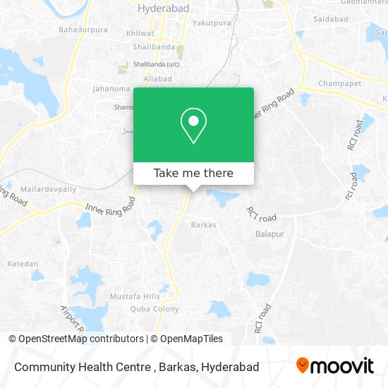 Community Health Centre , Barkas map