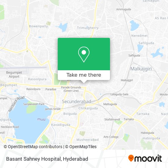 Basant Sahney Hospital map