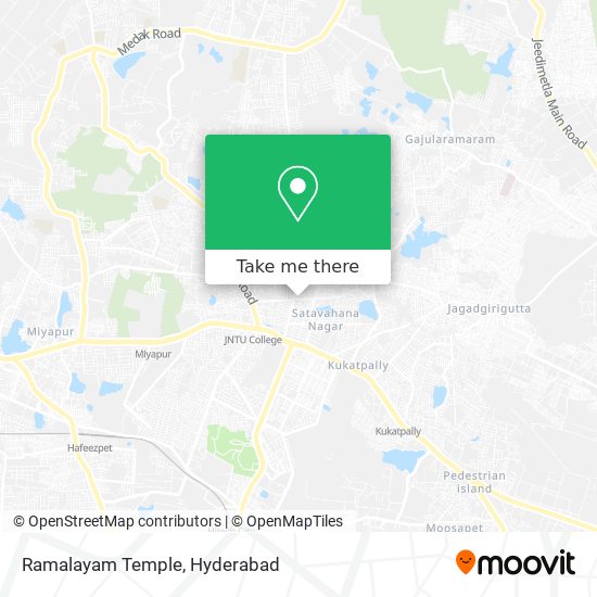 Ramalayam Temple map