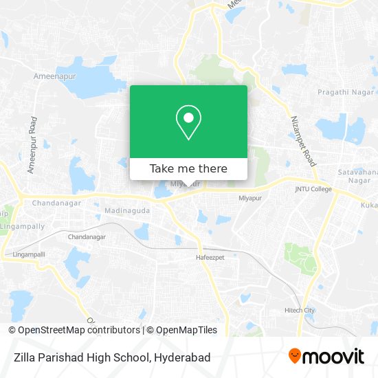 Zilla Parishad High School map