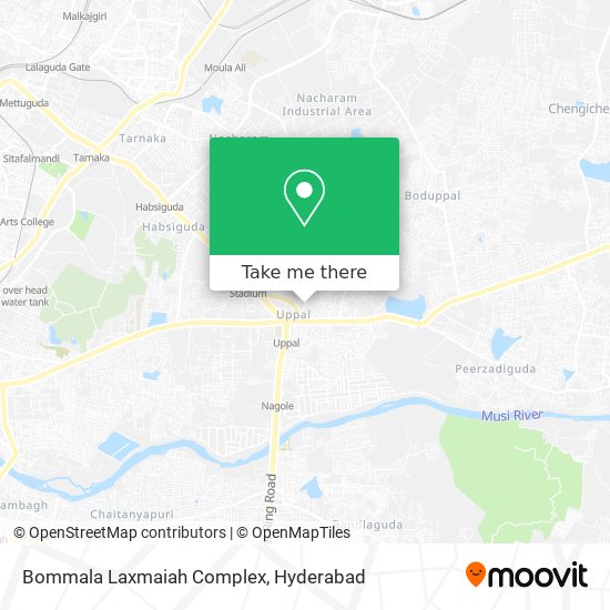 Bommala Laxmaiah Complex map