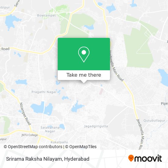 Srirama Raksha Nilayam map