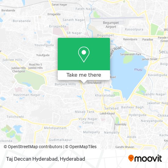 Taj Deccan Hyderabad map