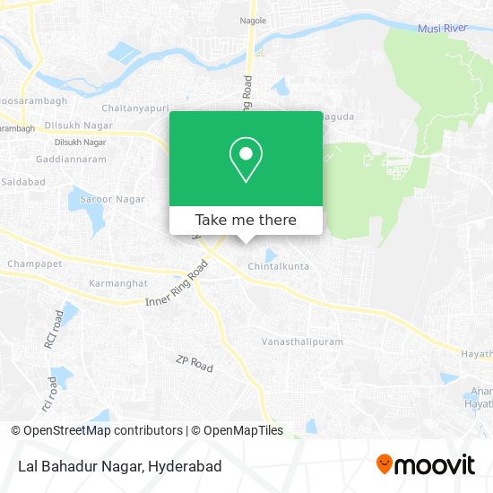 Lal Bahadur Nagar map