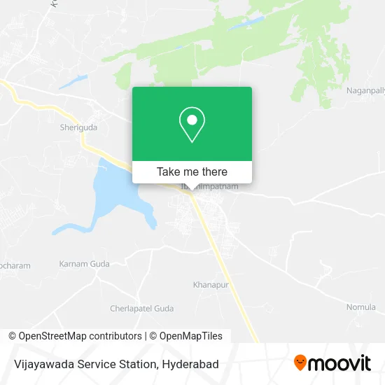 Vijayawada Service Station map