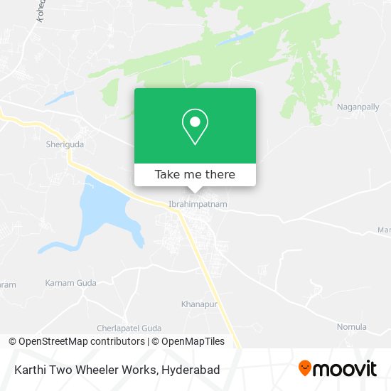 Karthi Two Wheeler Works map