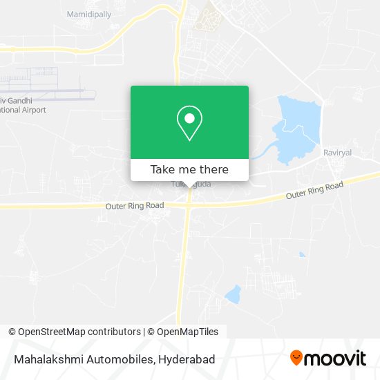 Mahalakshmi Automobiles map