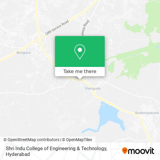 Shri Indu College of Engineering & Technology map