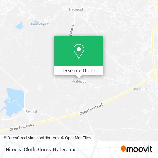 Nirosha Cloth Stores map