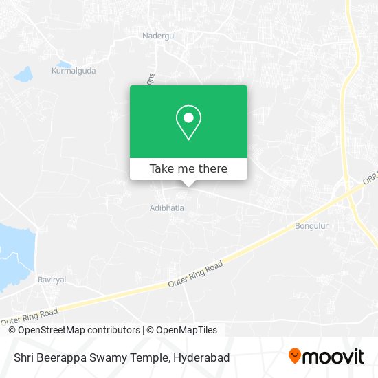Shri Beerappa Swamy Temple map