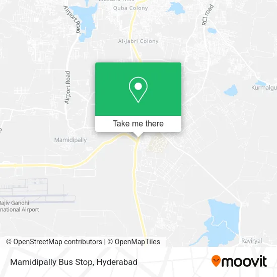Mamidipally Bus Stop map