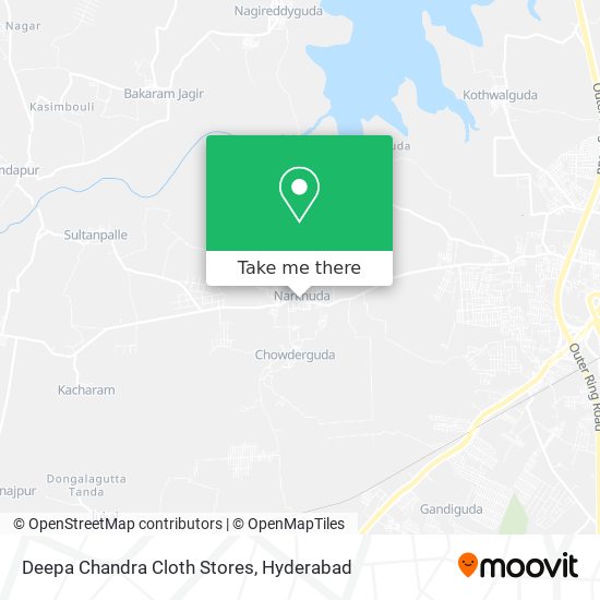 Deepa Chandra Cloth Stores map