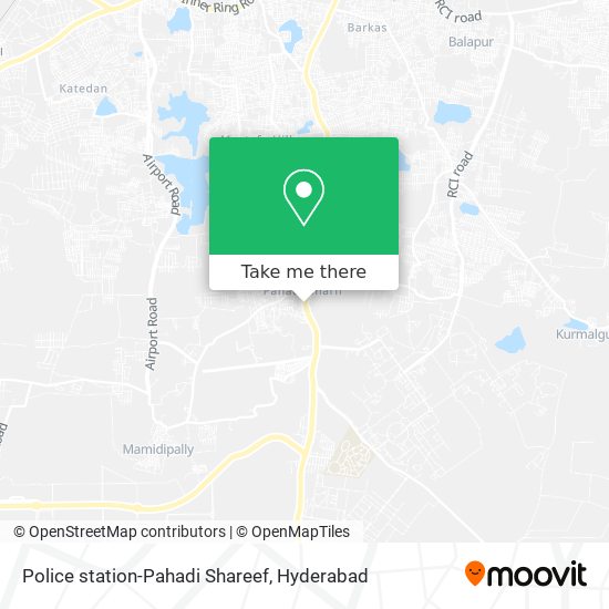 Police station-Pahadi Shareef map