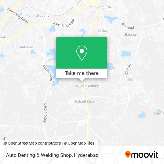 Auto Denting & Welding Shop map