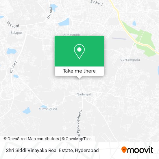 Shri Siddi Vinayaka Real Estate map