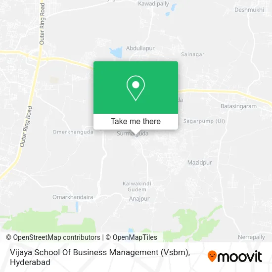 Vijaya School Of Business Management (Vsbm) map