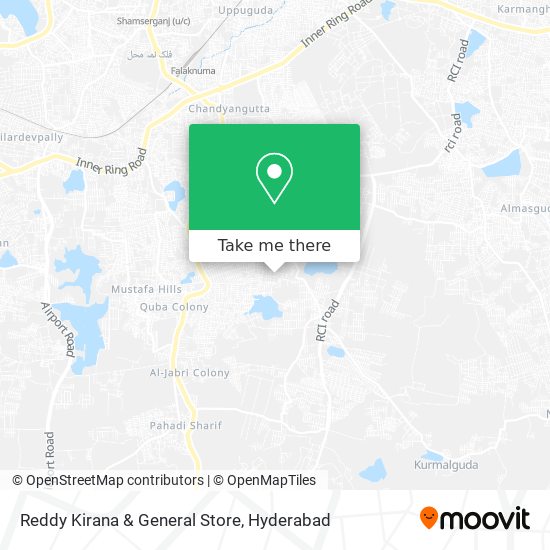 Reddy Kirana & General Store map
