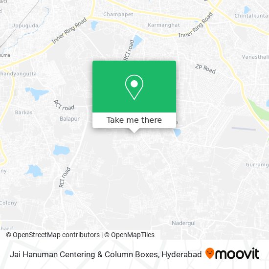 Jai Hanuman Centering & Column Boxes map