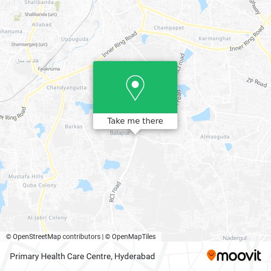 Primary Health Care Centre map