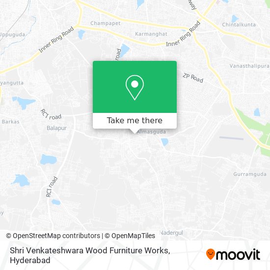 Shri Venkateshwara Wood Furniture Works map