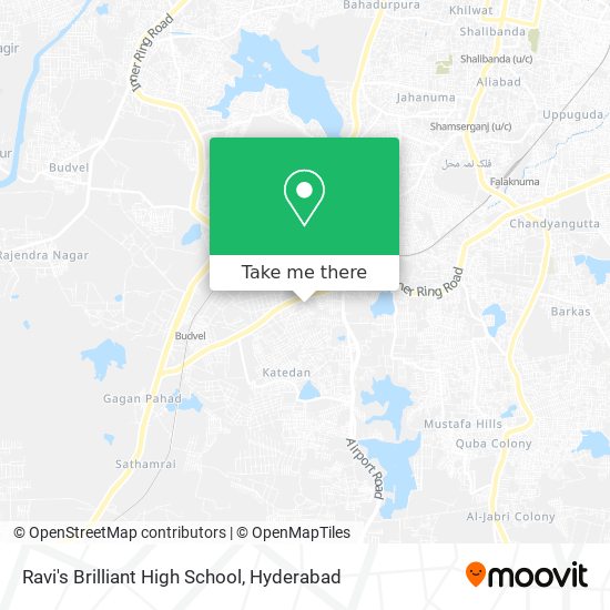 Ravi's Brilliant High School map