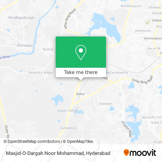 Masjid-O-Dargah Noor Mohammad map