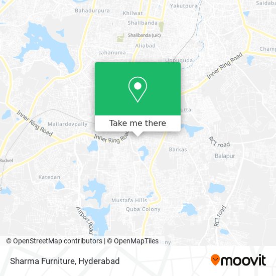 Sharma Furniture map