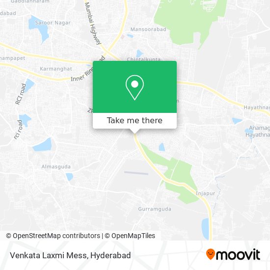 Venkata Laxmi Mess map