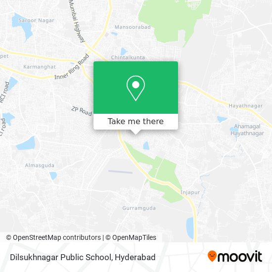 Dilsukhnagar Public School map