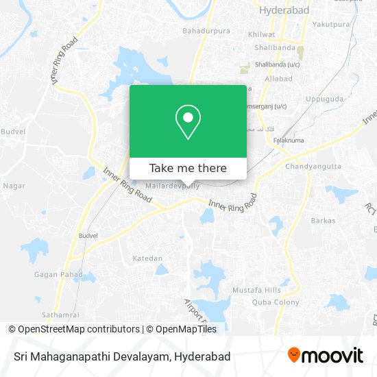 Sri Mahaganapathi Devalayam map