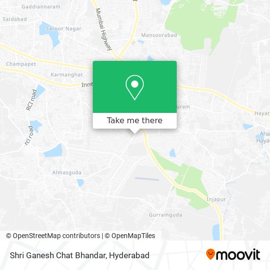 Shri Ganesh Chat Bhandar map