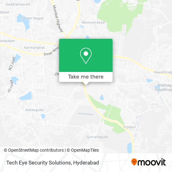 Tech Eye Security Solutions map