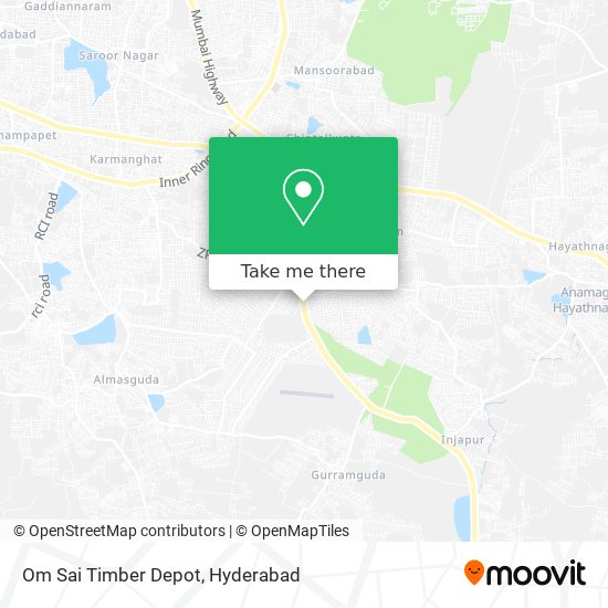 Om Sai Timber Depot map