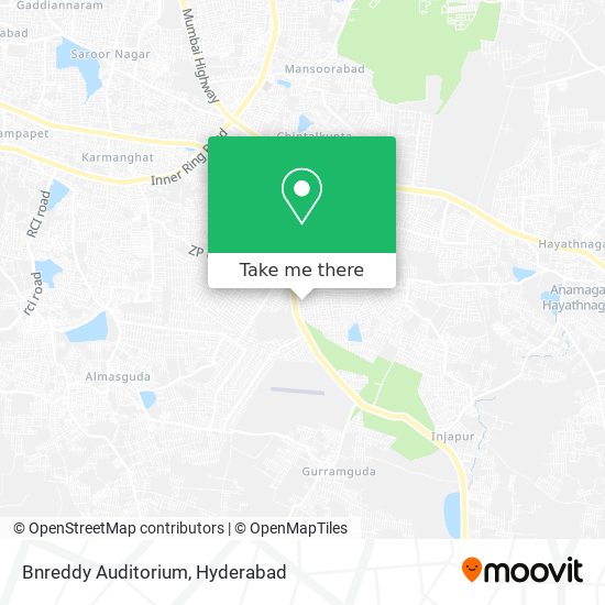 Bnreddy Auditorium map