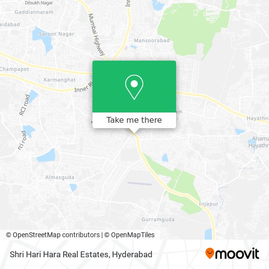 Shri Hari Hara Real Estates map