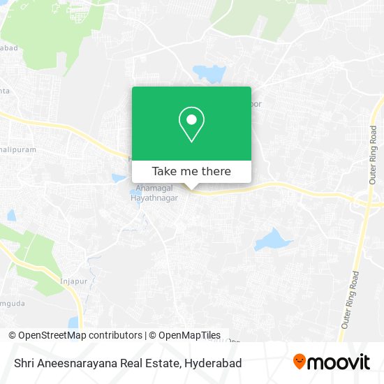 Shri Aneesnarayana Real Estate map