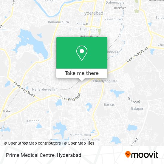 Prime Medical Centre map